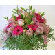 Kytice XXXL z růží, gerber, lilií, hortenziíí 