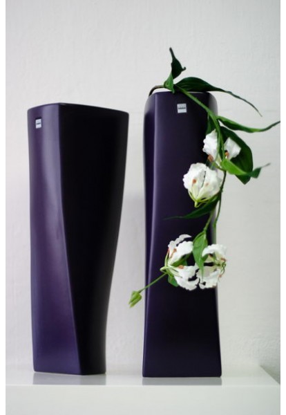 Váza TWIST Asa 50cm, fialová